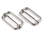 Gurtverschieber - silber - 25mm
